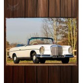 Металлическая табличка Mercedes-Benz 300SE Cabriolet (W111 W112)